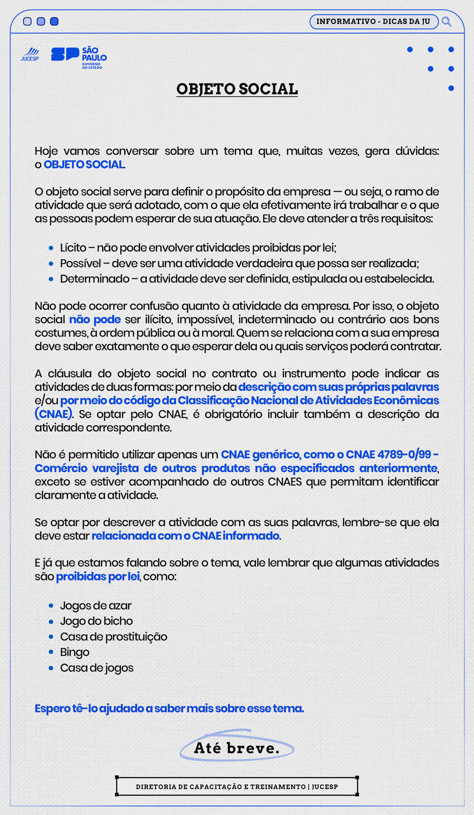 Objeto Social